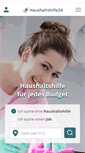 Mobile Screenshot of haushaltshilfe24.at